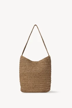 Alma Shoulder Raffia Bag